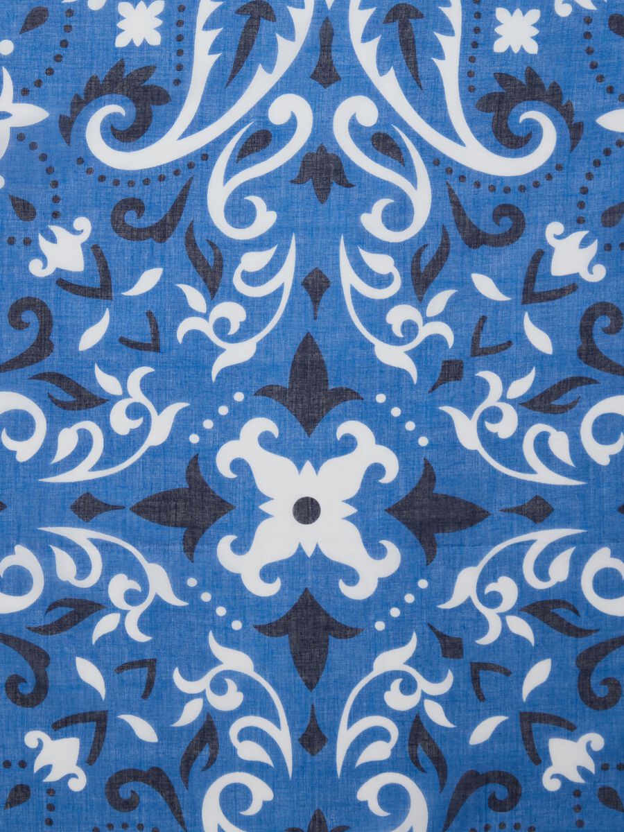 Blue Patterned Piombo Sarong_5