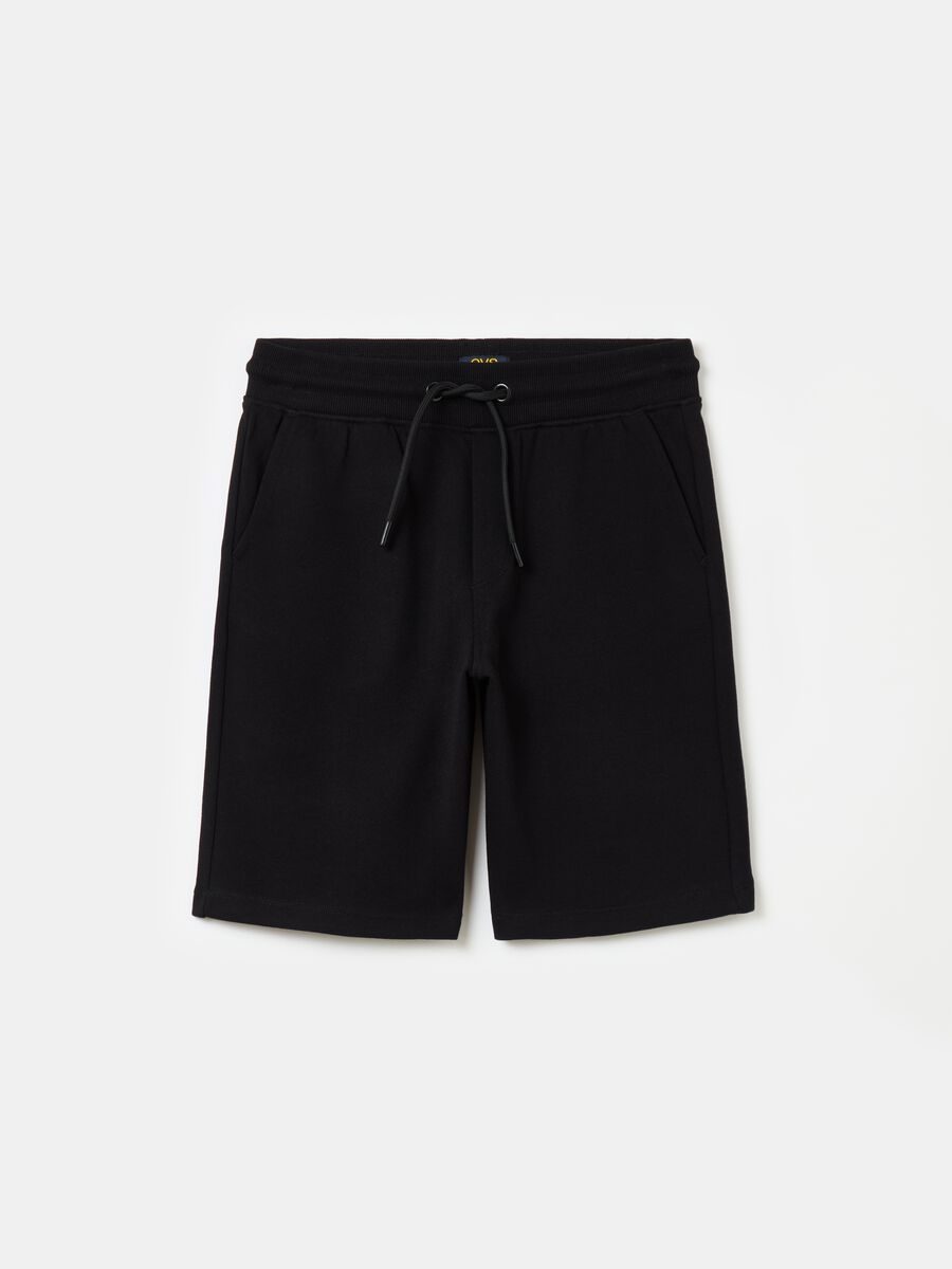 Essential Bermuda shorts in organic cotton_0