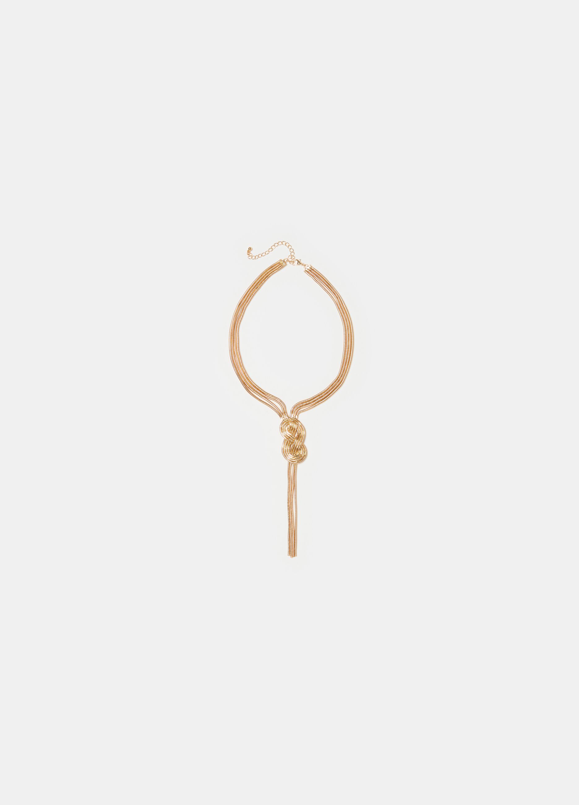 Ovs Collana multifilo con nodo