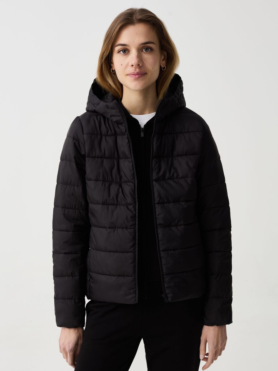 Essential ultralight down jacket with hood_0