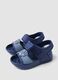 Blue beach sandals with Velcro fastening_2
