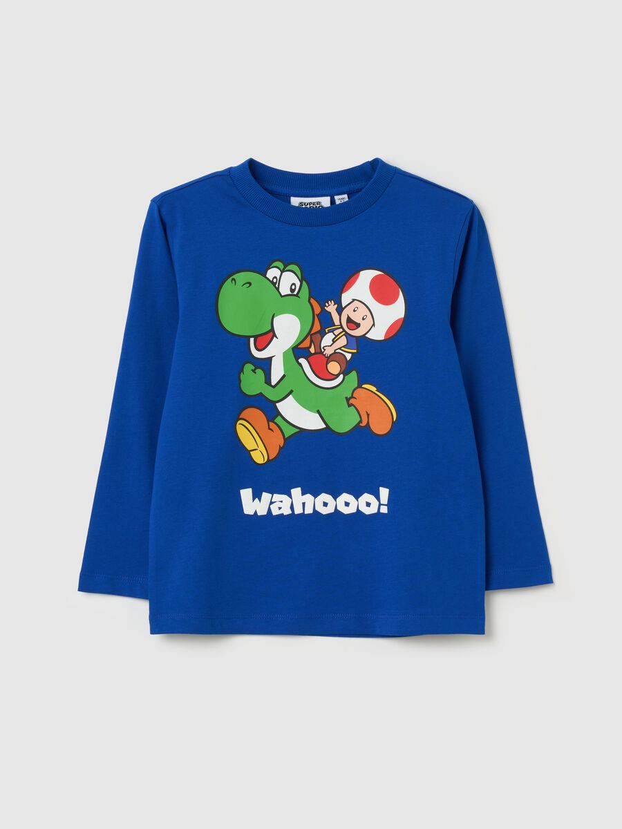Long-sleeved T-shirt with Super Mario™ print_0