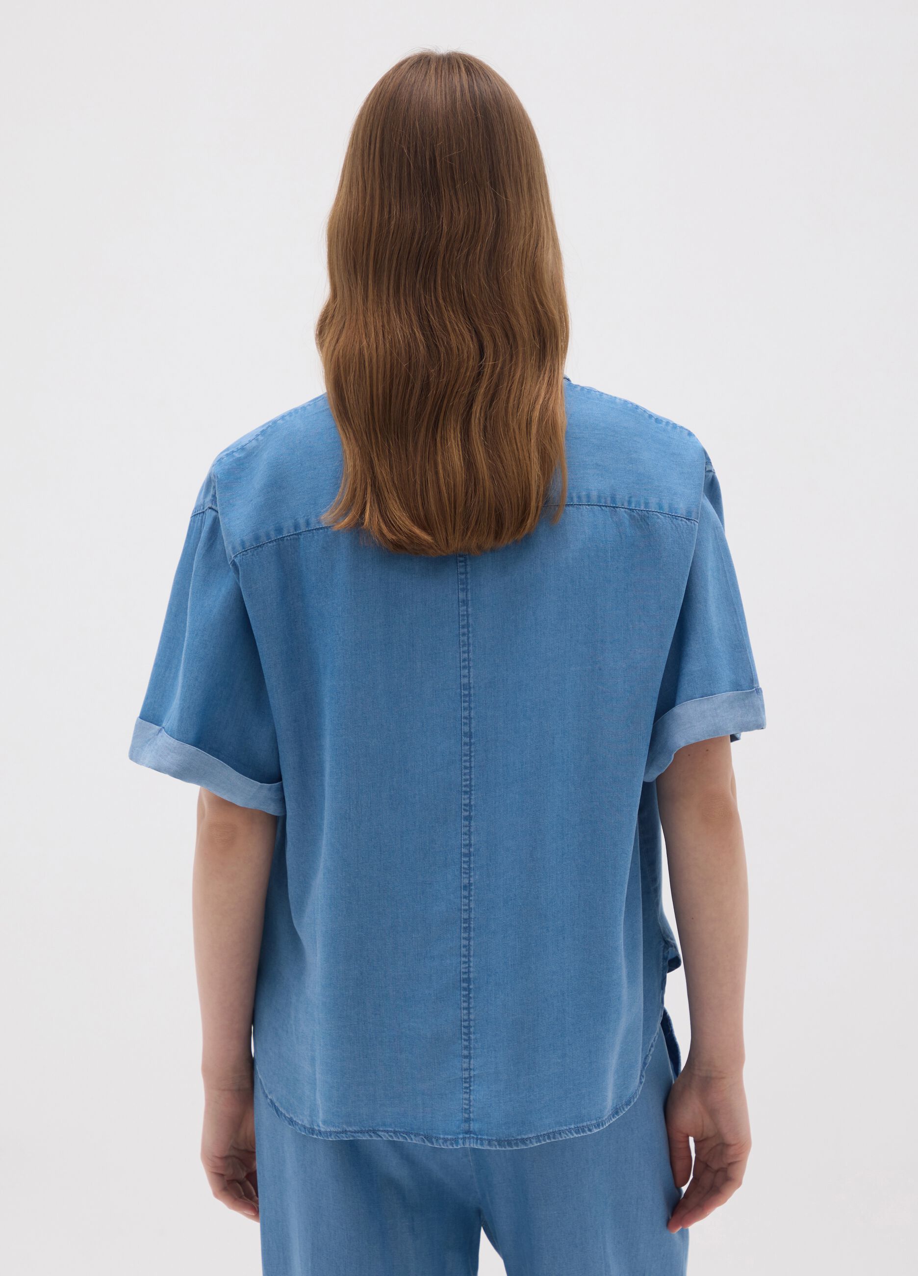 Oversized Short Sleeve Shirt