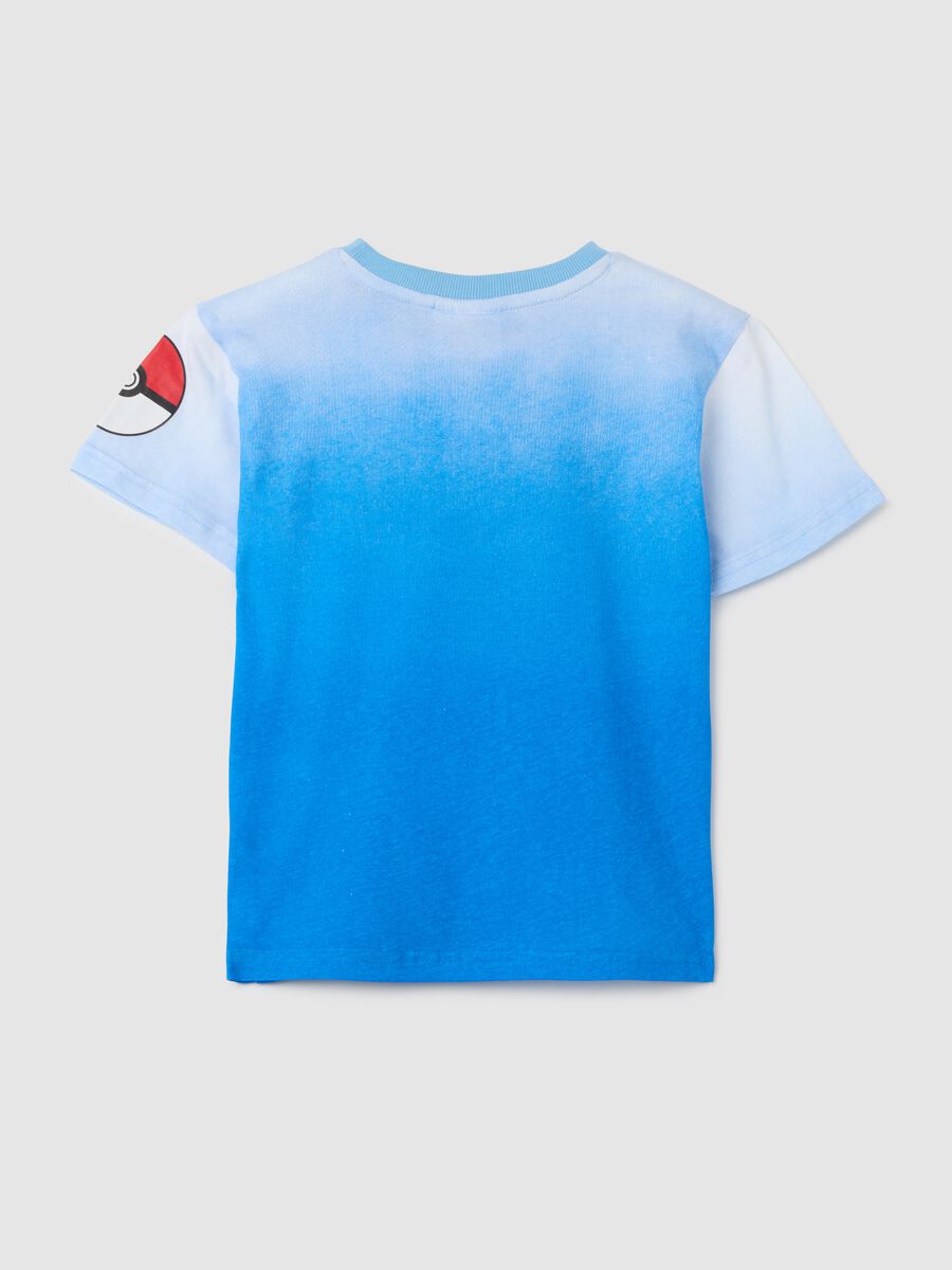 Children's multicolour pure cotton Pikachu print regular fit t-shirt_1