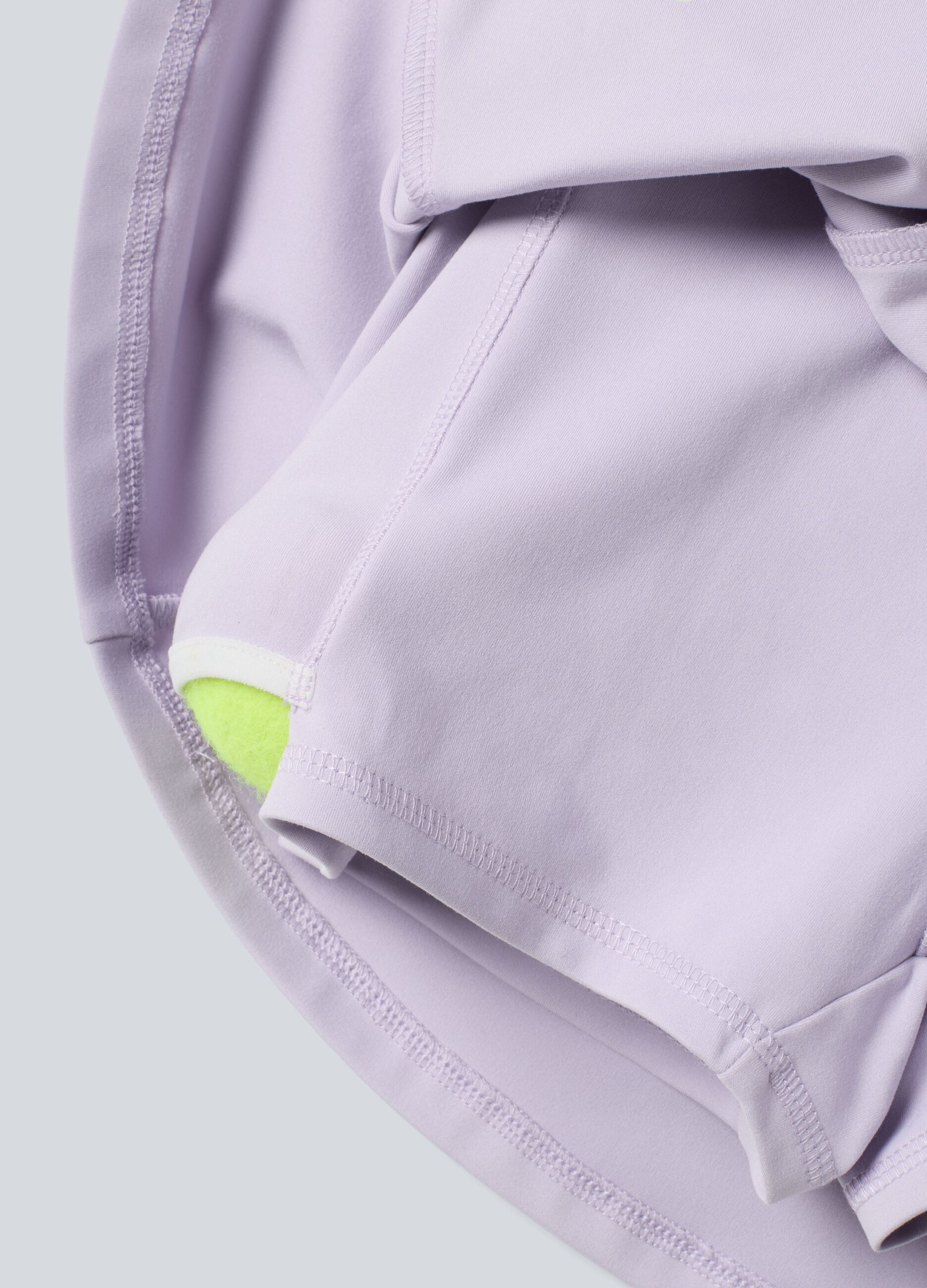 ALTAVIA COURT purple sports skirt in stretch technical fabric