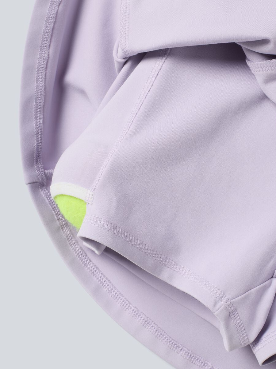 ALTAVIA COURT purple sports skirt in stretch technical fabric_6