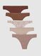 Multipack set of stretch cotton brown briefs_4