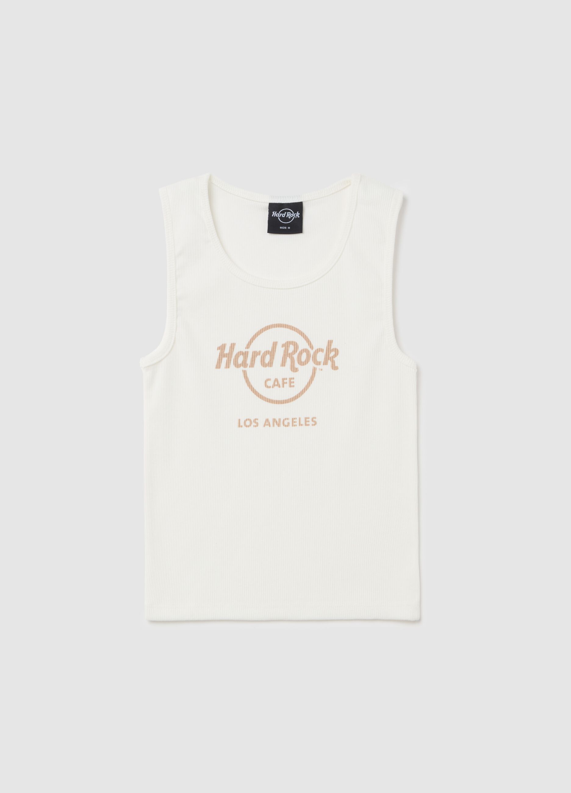 Tank top with Hard Rock Cafè Los Angeles print