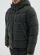 Dark Green Iconic Puffer Jacket with Removable Hood_3