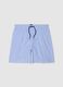 Men's multi-colour pure cotton regular fit striped shorts_4