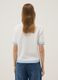 White viscose-blend T-shirt with light-blue trims_3