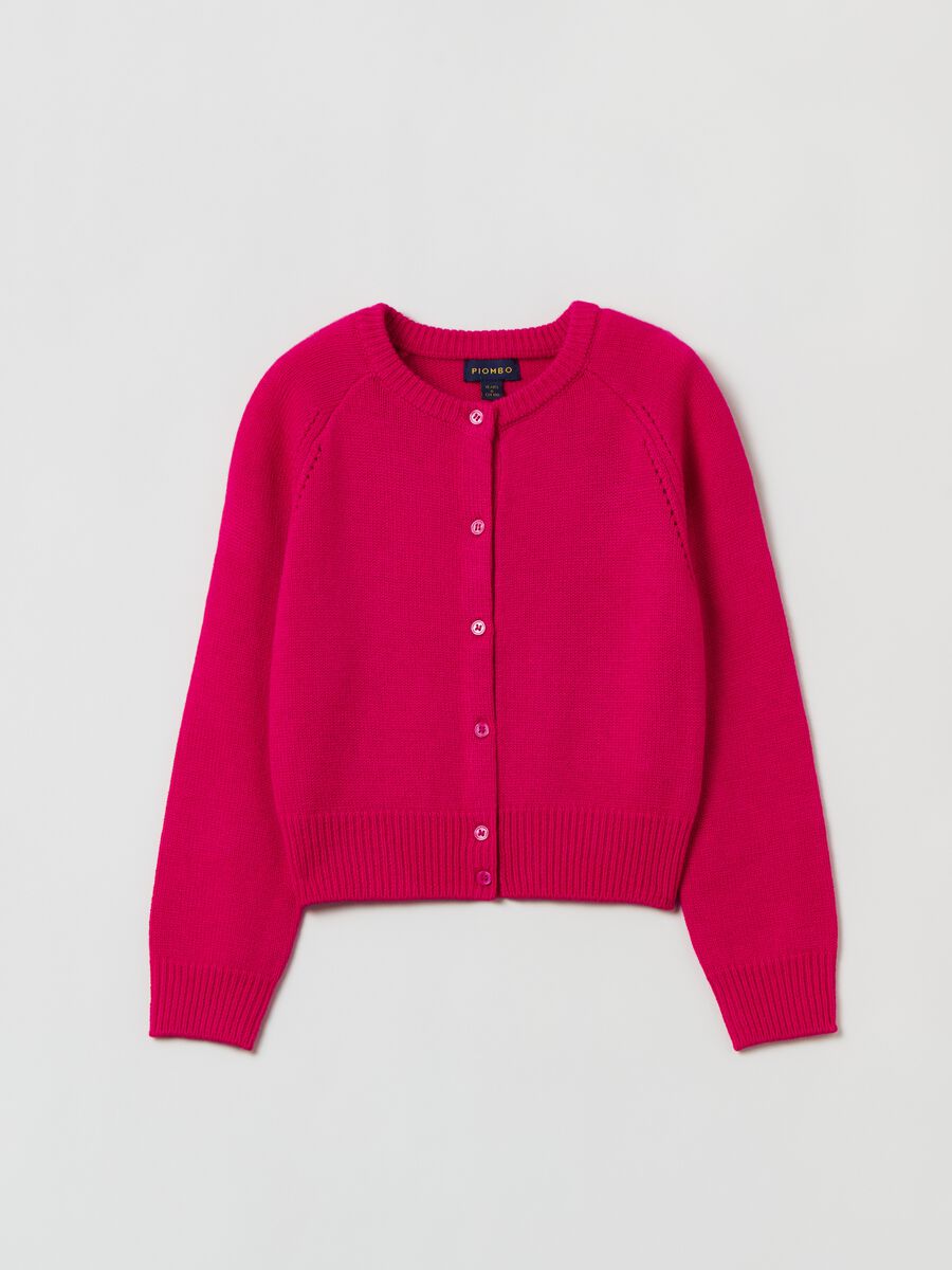Cardigan in misto lana_3