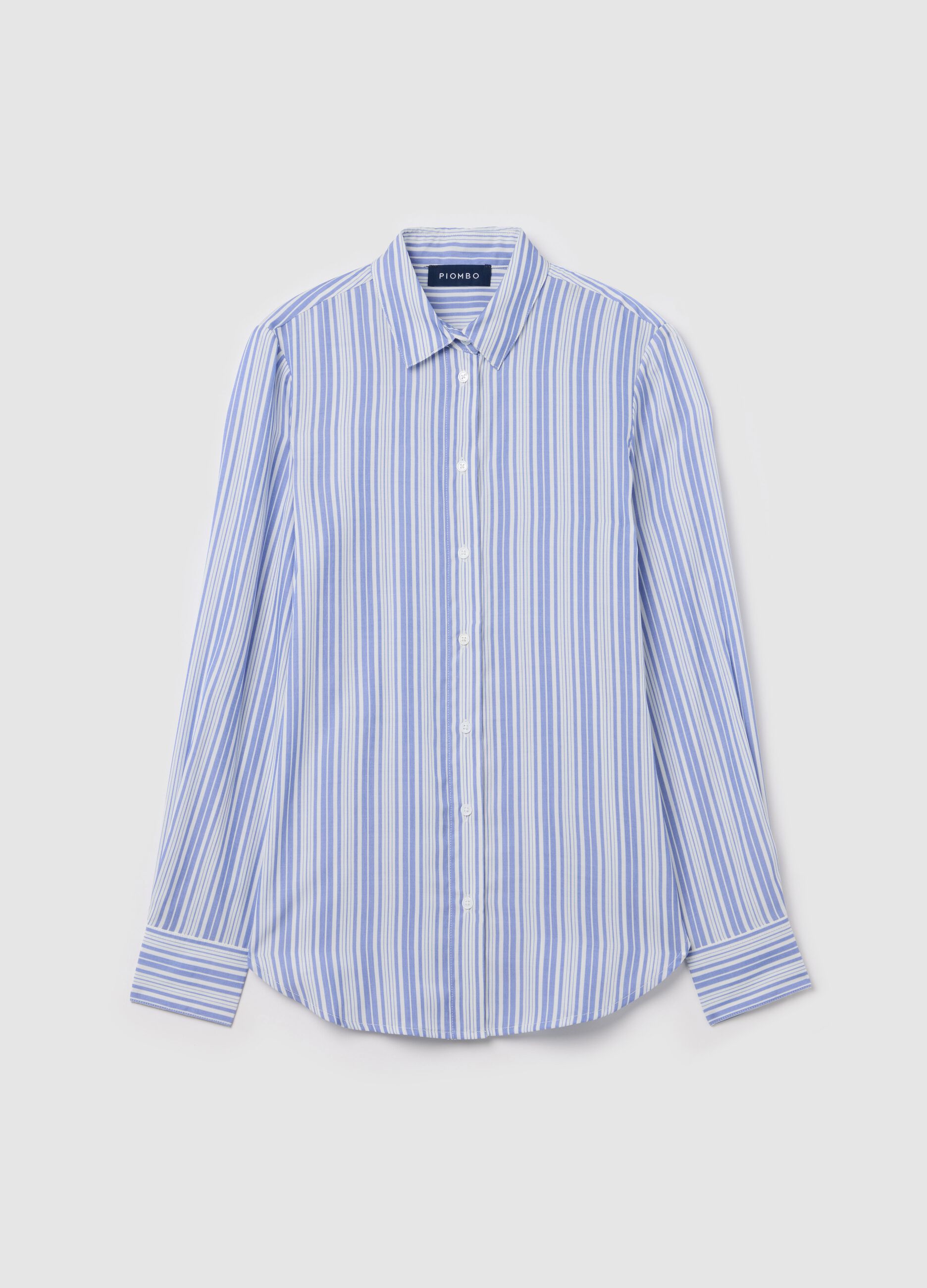 Viscose blend shirt