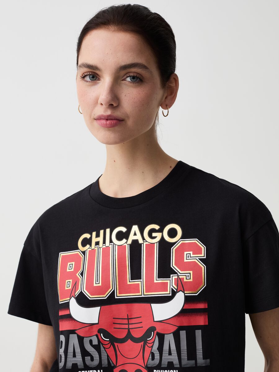 T-shirt with NBA Chicago Bulls print_2