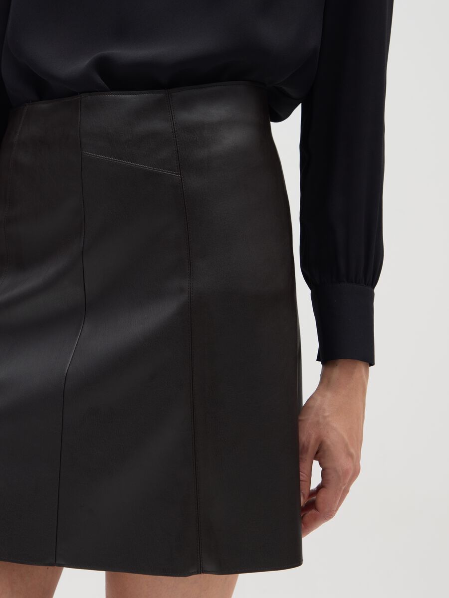 Elasticated Black Skirt_3