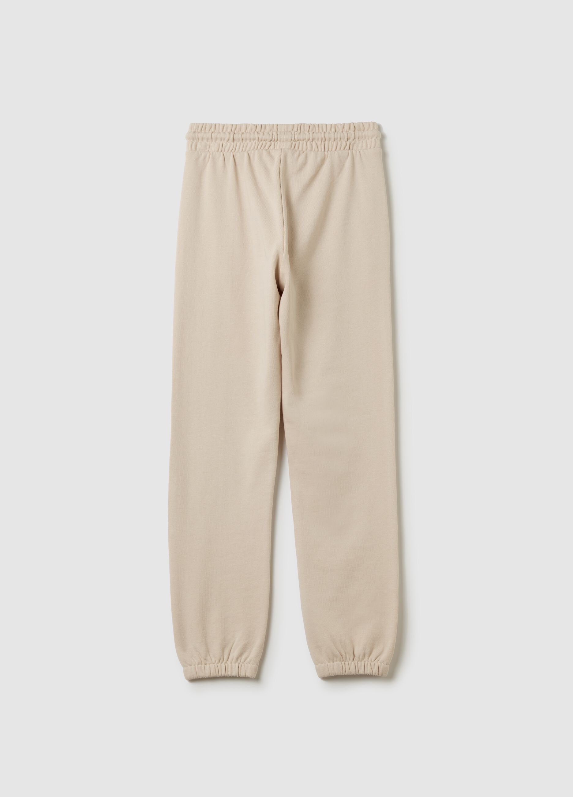 Essential joggers in fleece with drawstring