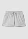 Shorts in misto cotone con coulisse_0