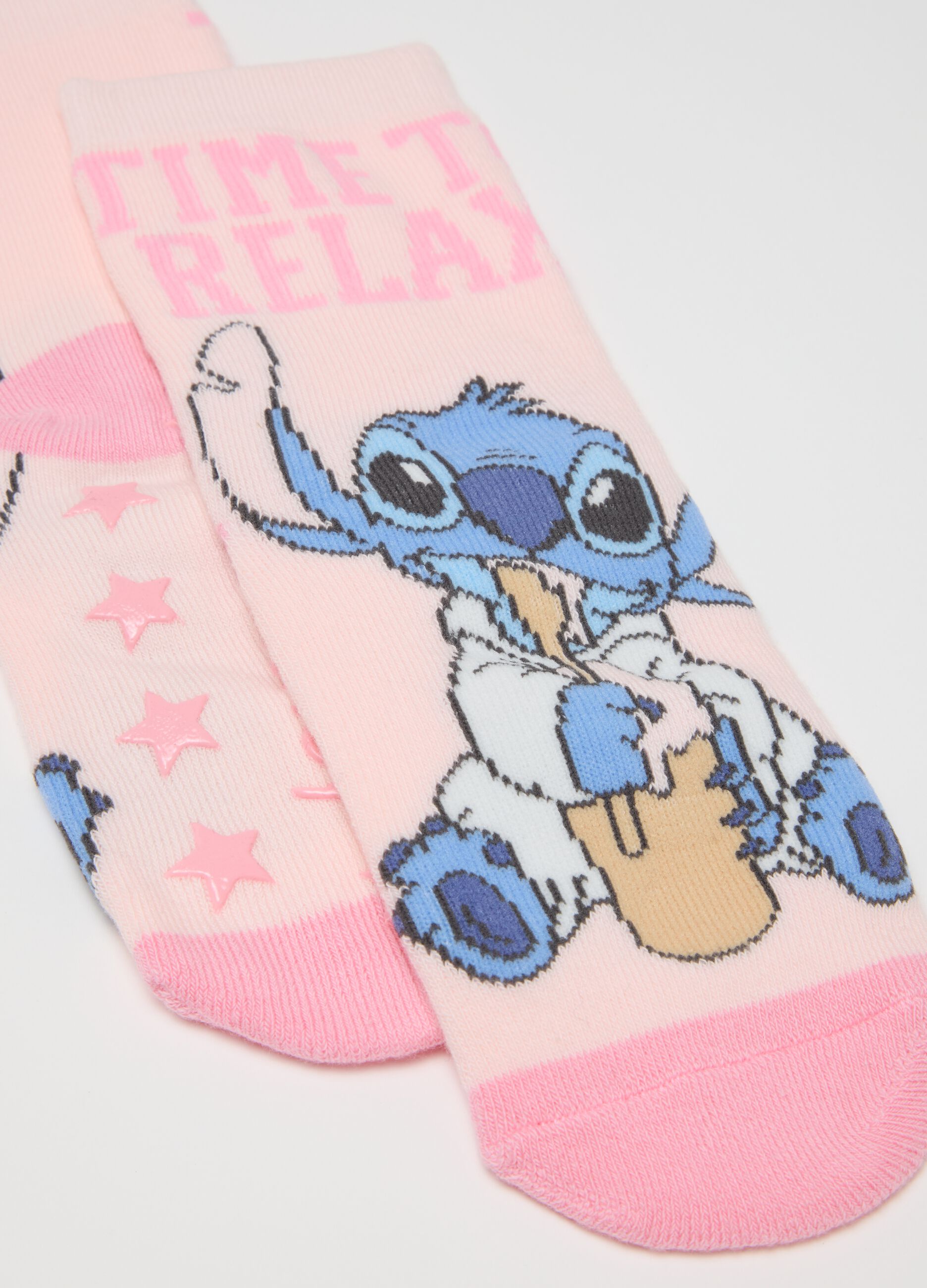 Girl's multicoloured cotton blend socks