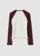 T-shirt bianca in cotone elasticizzato girocollo_6