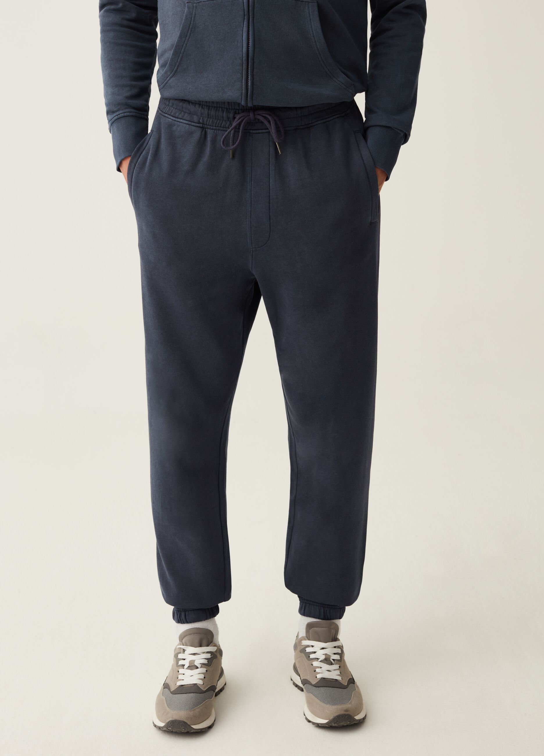 Pantaloni Tuta Uomo in Cotone e Felpati OVS