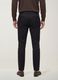 Black slim-fit stretch cotton and lyocell chino trousers_2