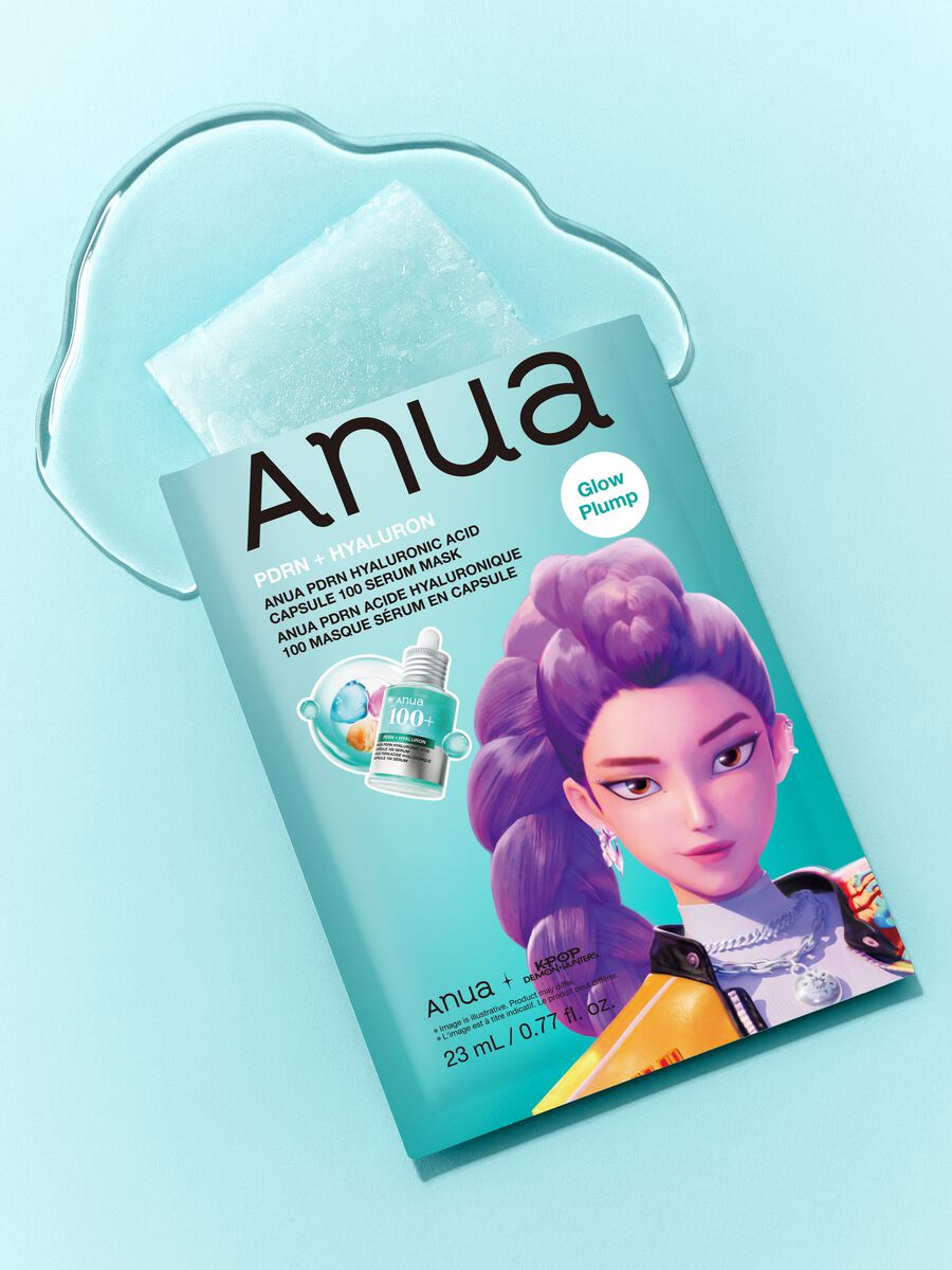 PDRN Hyaluronic Acid Capsule 100 Serum Mask 23 ml | Anua K-Pop Demon Hunters_1