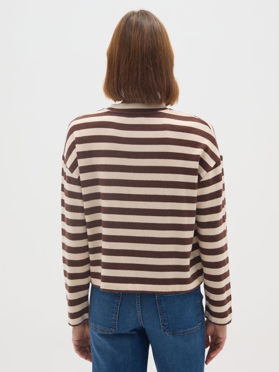 Regular fit multicolour striped jumper_2