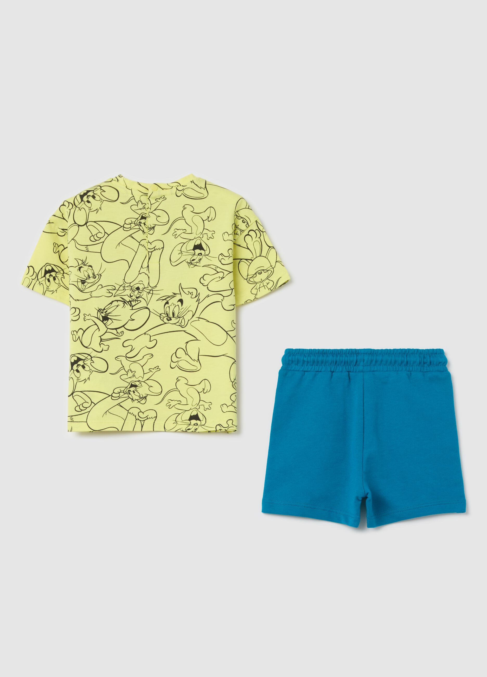 Cotton jogging set with Tom & Jerry print