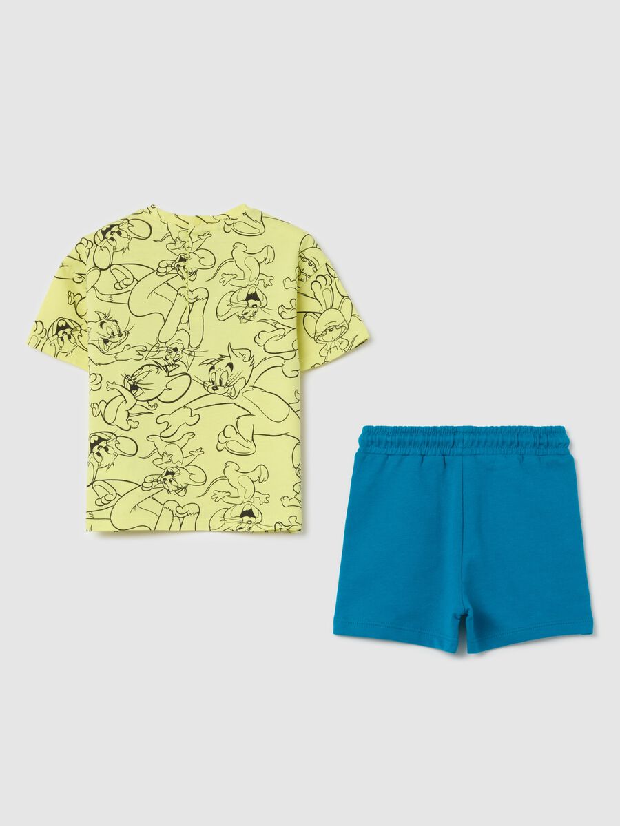 Cotton jogging set with Tom & Jerry print_1