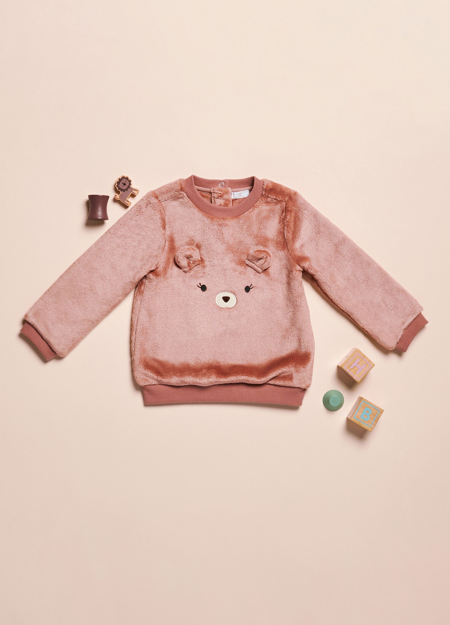 Maglione in finta pelliccia_0