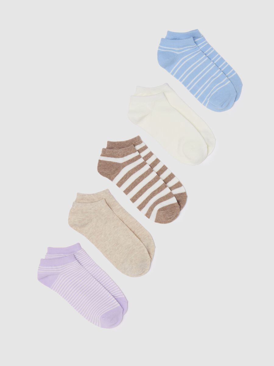 Five-pack short multicoloured socks_0