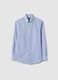Multicolour Check Slim Fit Cotton Blend Shirt Easy Iron_4
