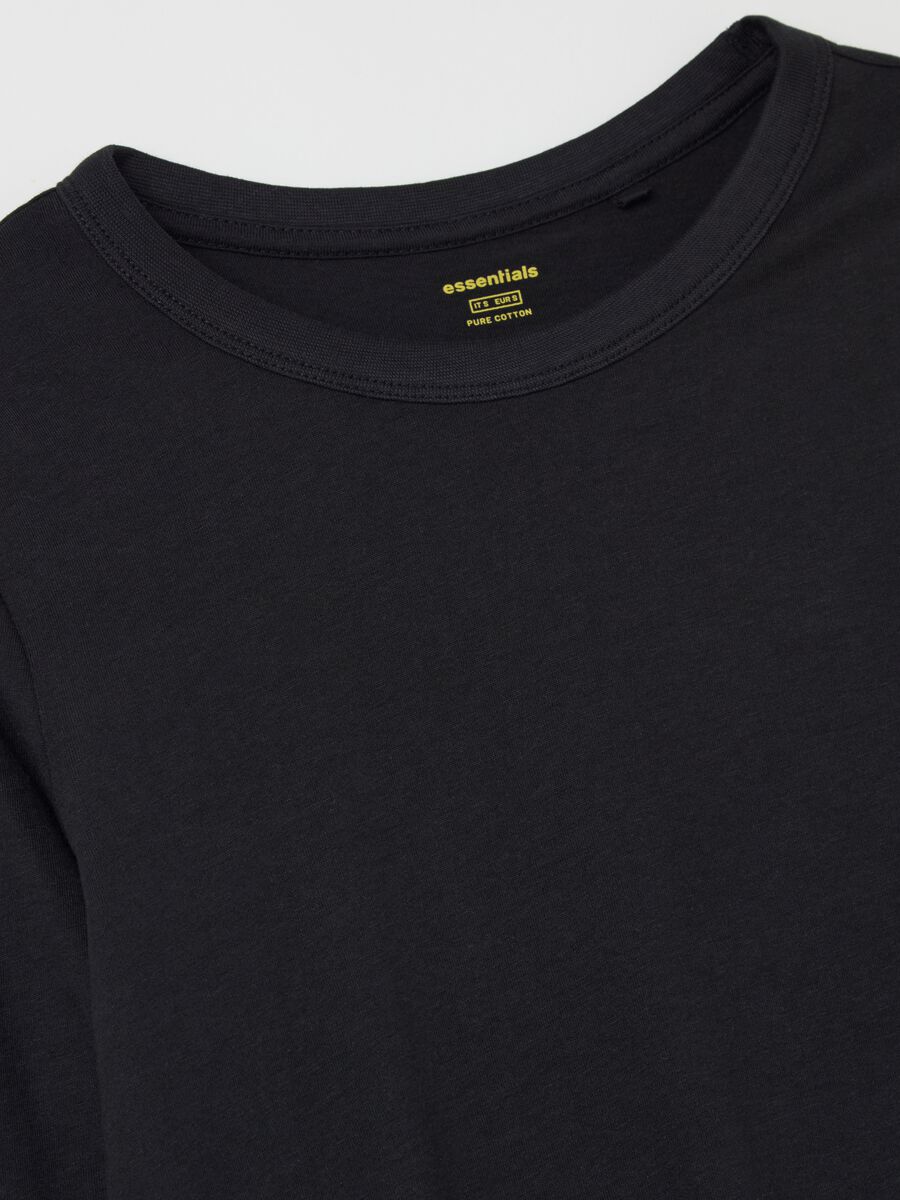 Essential long-sleeved T-shirt in cotton_5
