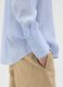 Camicia azzurra a maniche lunghe con collo coreano_3