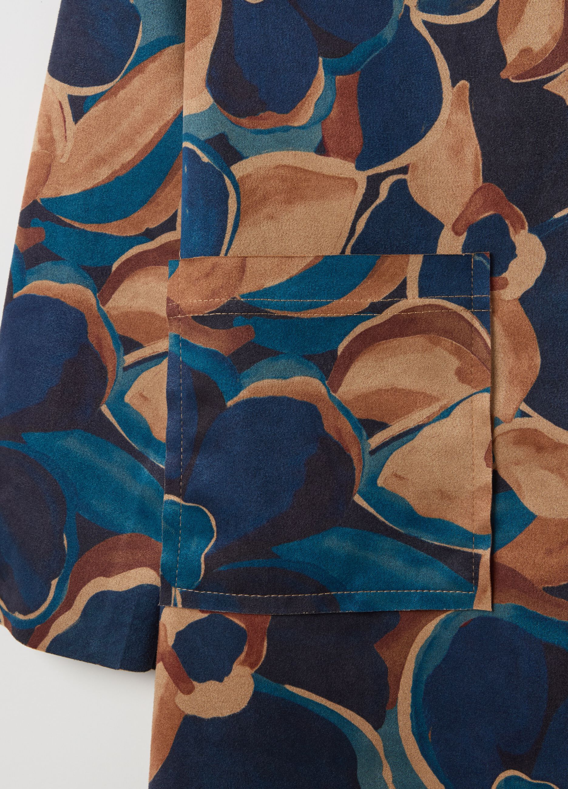 Open jacket with print
