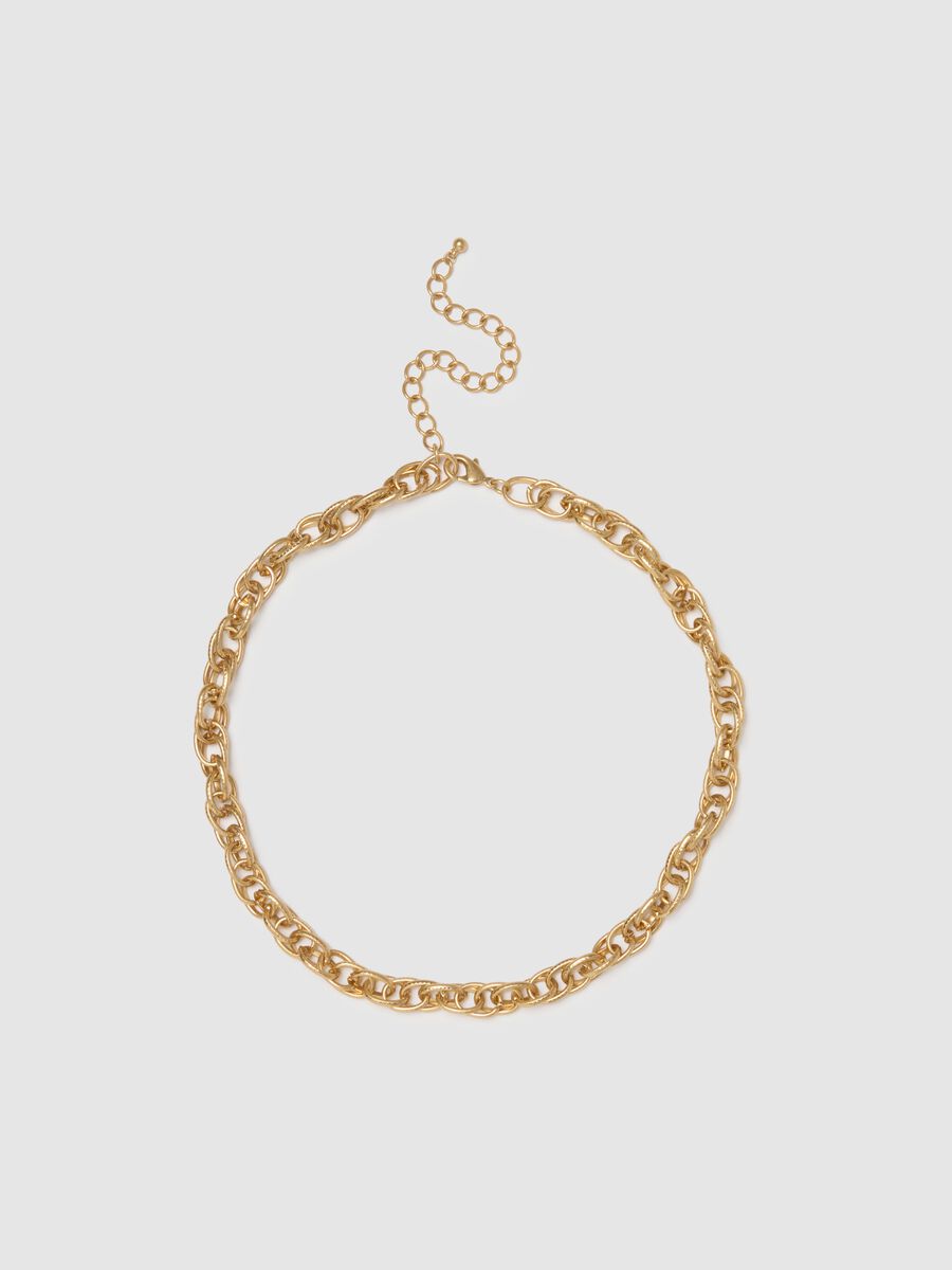 Braided Gold Necklace_0