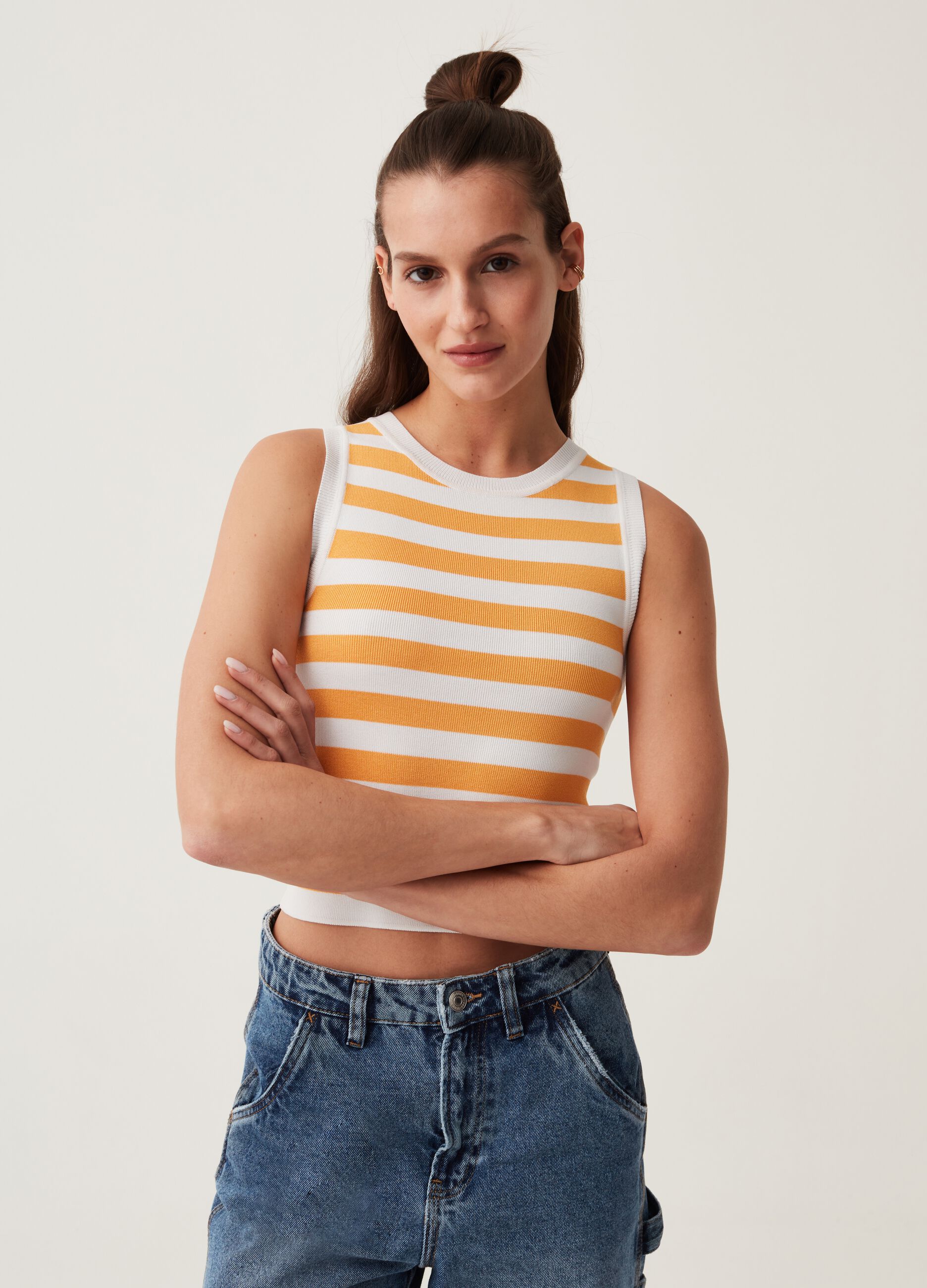 Tank top a righe Baby Angel_0