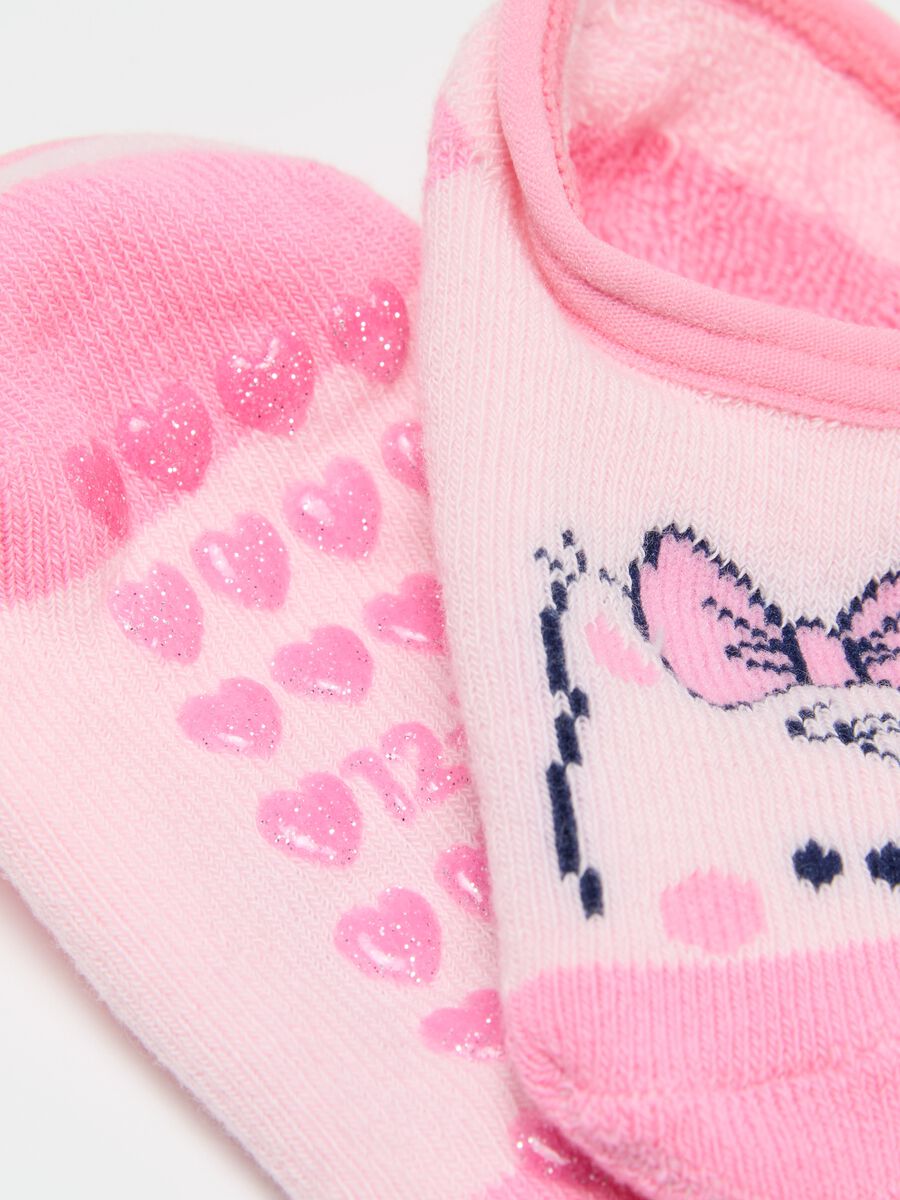 Slipper socks with puppy design_2