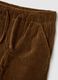 Children's Brown Velvet Trousers Regular Fit_2
