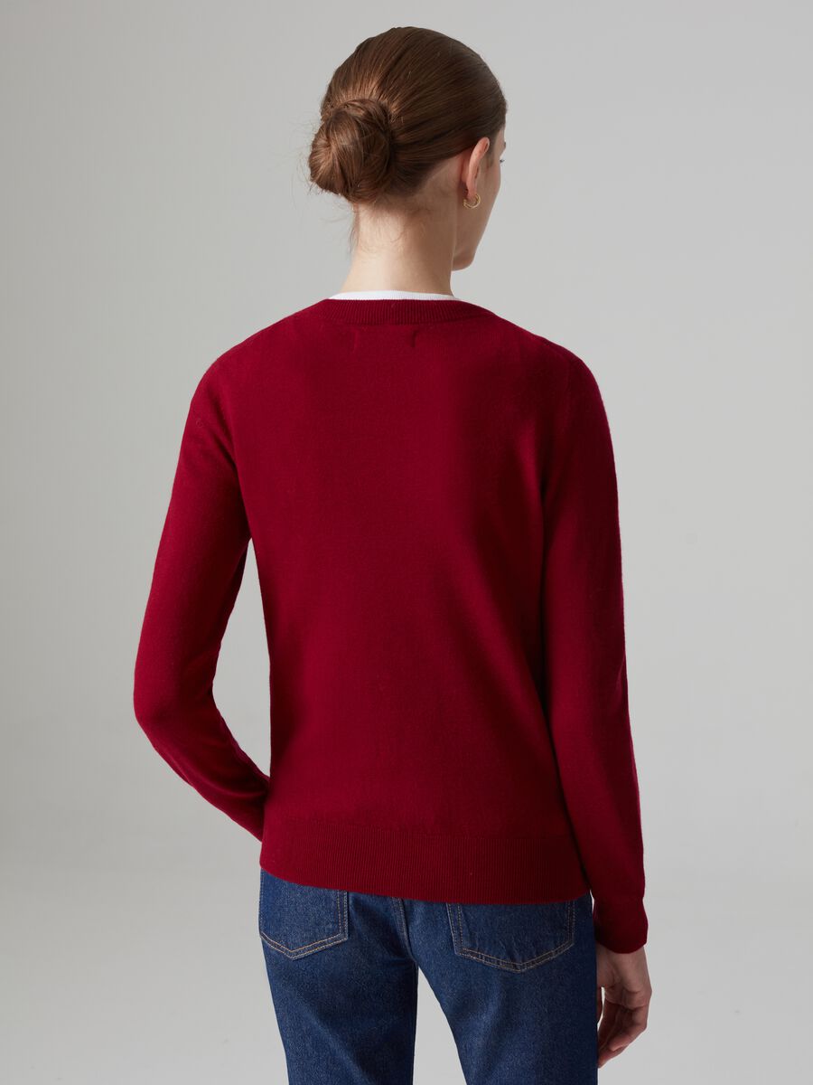 Wool top with round neck_2