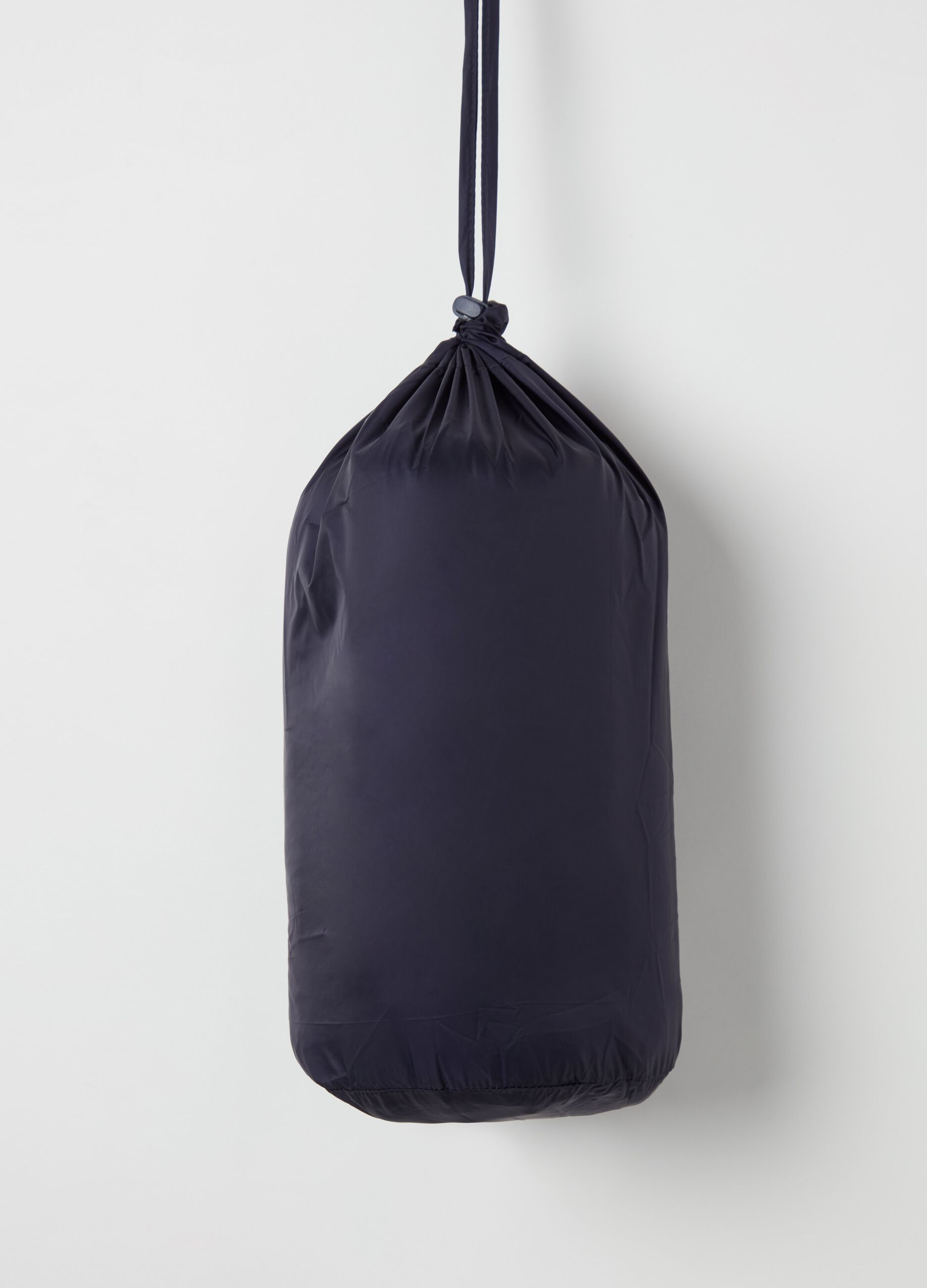 Full-zip ultralight gilet with high neck