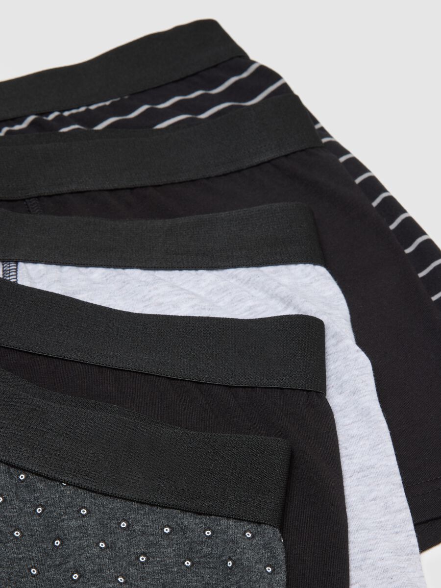 Multipack of Stretch Cotton Multicolour Regular Fit Boxers_5