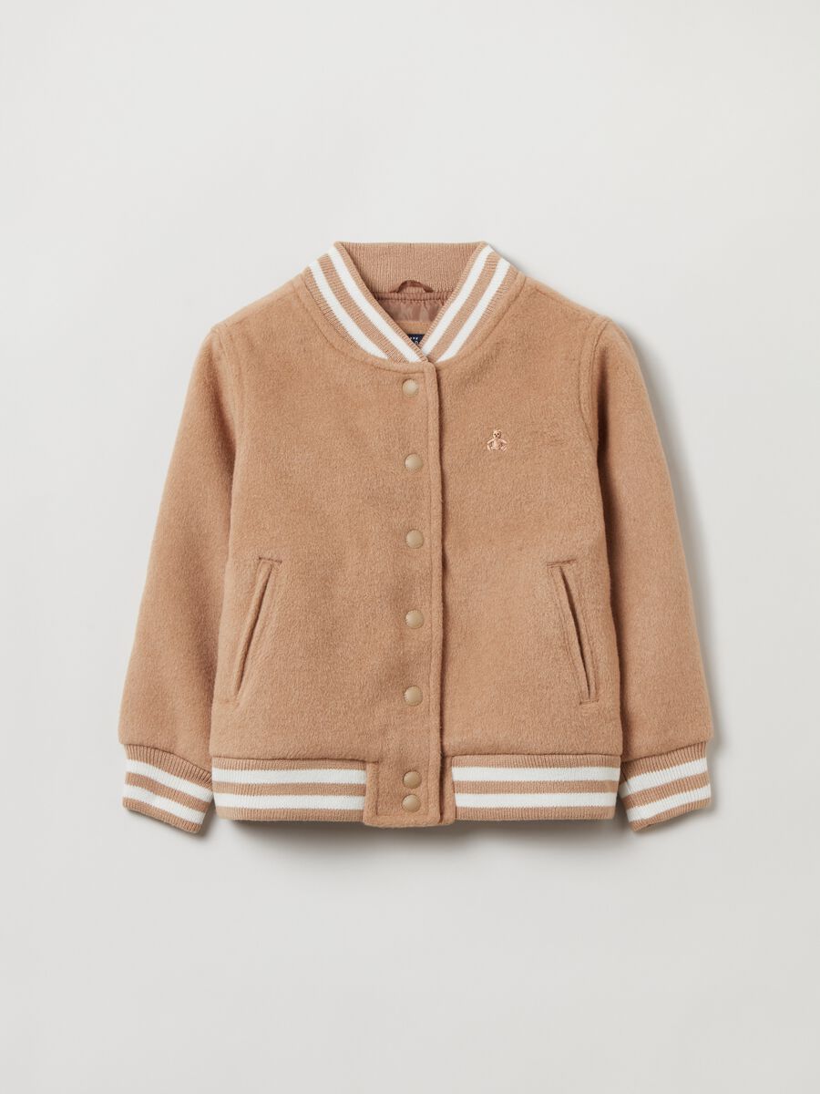Bomber varsity con ricamo orsetto_4