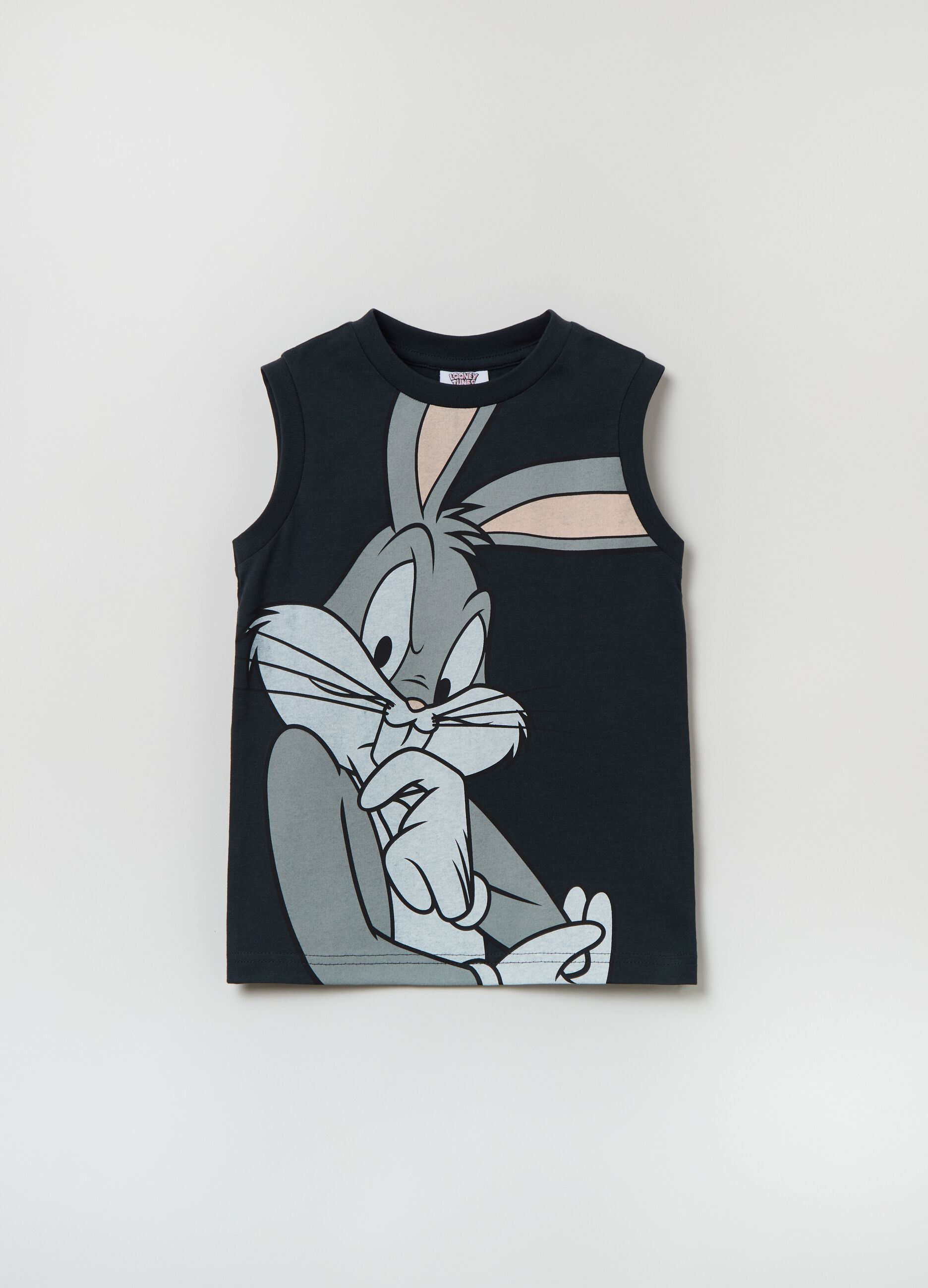Tank top in cotone stampa Bugs Bunny