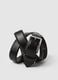 Black Genuine Leather Belt_2
