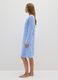 Light blue pure cotton nightdress_1