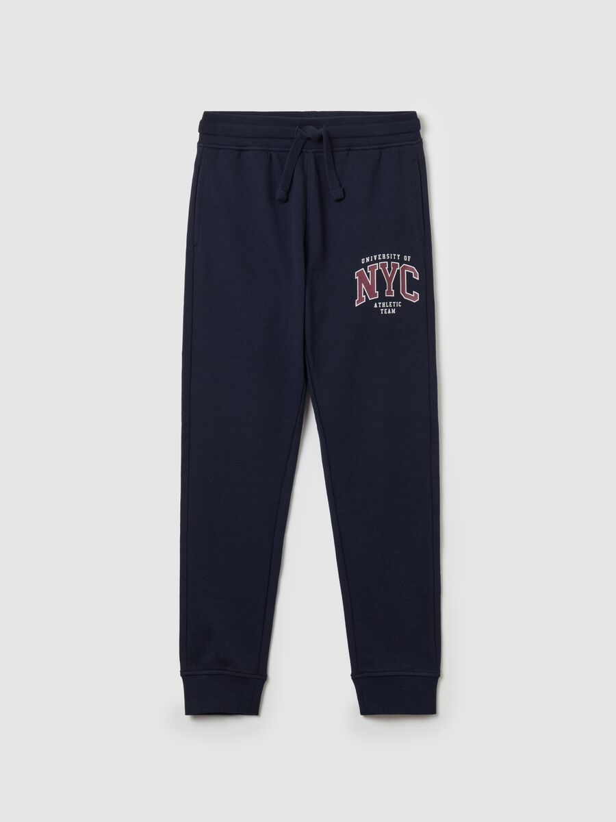"NYC Athletic Team" joggers with drawstring_0