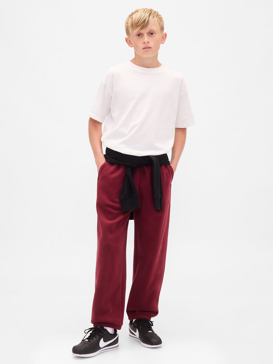 Boys' Red Jogger Pants_0
