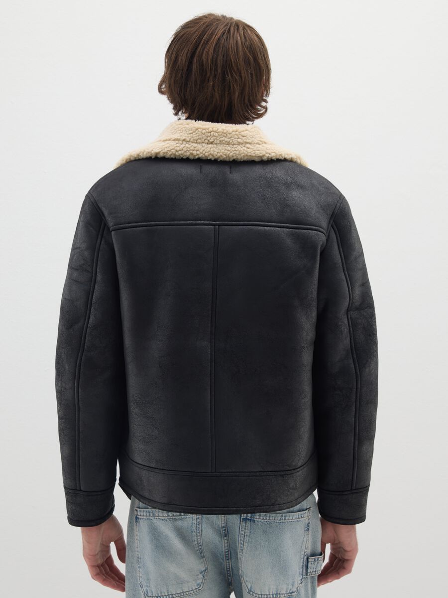 Giacca nera regular fit_3