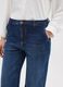 Wide-leg blue denim trousers with regular fit_3